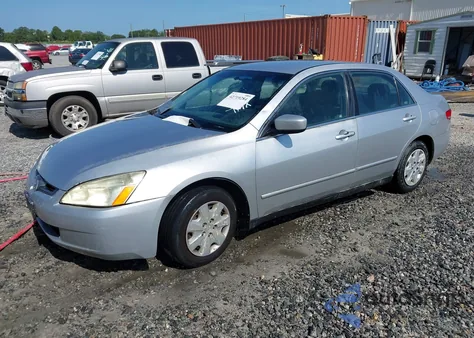 2003 Honda Accord 2.4 Lx from USA, damaged, VIN 3HGCM56333G706882